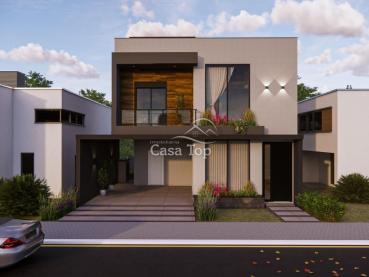 Casa em Condomínio de 200m² à Venda, 3 quartos - Ponta Grossa - Ref. 515180-4