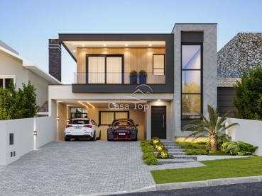 Casa em Condomínio de 302m² à Venda, 3 quartos - Ponta Grossa - Ref. 528761-4