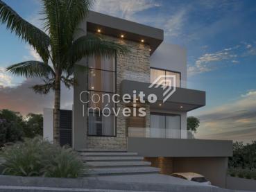 Casa em Condomínio de 254m² à Venda, 3 quartos - Ponta Grossa - Ref. 483736-4