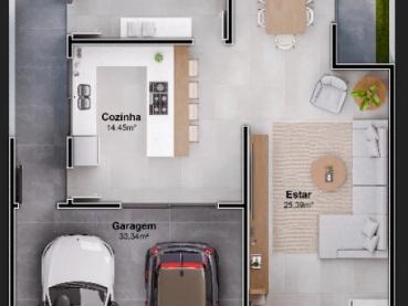 Sobrado de 302m² à Venda, 3 quartos - Ponta Grossa - Ref. 525150-4