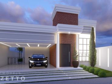 Casa em Condomínio de 131m² à Venda, 3 quartos - Ponta Grossa - Ref. 525233-4