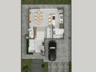 Casa em Condomínio de 200m² à Venda, 3 quartos - Ponta Grossa - Ref. 515754-4