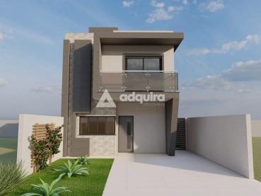 Sobrado de 150m² à Venda, 3 quartos - Ponta Grossa - Ref. 518309-4