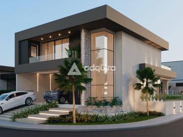 Casa de 273m² à Venda, 4 quartos - Ponta Grossa - Ref. 519346-4