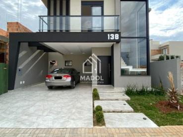 Casa em Condomínio de 200m² à Venda, 3 quartos - Ponta Grossa - Ref. 513026-4